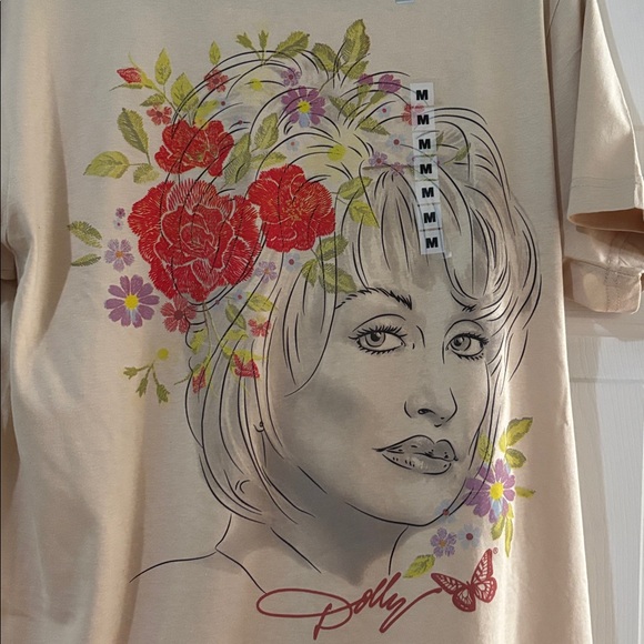 Dolly Screen Print Tee - Picture 2 of 3